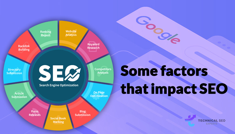 Some factors that impact SEO